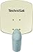 Produktbild TechniSat SATMAN 33 - Satellitenschüssel für 2 Teilnehmer (33 cm Sat-Anlage mit Wandhalterung und UNYSAT-Twin-LNB im Wetterschutzgehäuse) beige