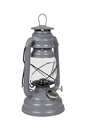 Bo-Camp Urban Outdoor Hurricane Lantaarn, Staal, Grijs