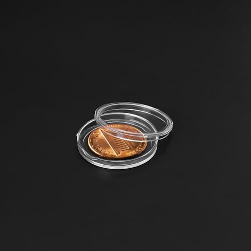 400 cápsulas para monedas de 21 mm - protector y organizador miniatura 3