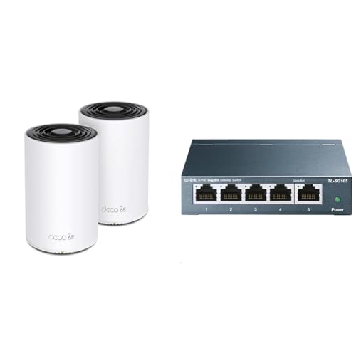 ルーター・ネットワーク機器 tp-link Deco AXE5400 Pro2-pack M-75 Amazon.co.jp: TP-Link AXE5400 (2402 + 2402 + 2402 + 574 Mbps) Deco