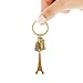 Juvale Paris Souvenir Keychain Set - Zinc Charms & Metal Keychain - Eiffel Tower & Arc de Triomphe & Paris Souvenirs from France - Gift-Ready Set & Gifts from France - Pack of 6, Multicolored, Zinc