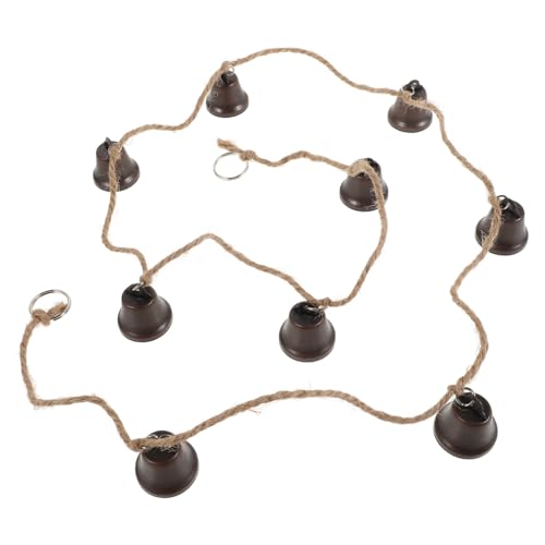 Garneck String Small Bells for Crafts Vintage Bells Wind Chimes Iron Rain Bell