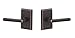 Sure-Loc LN101 11P Rustic Series Logan Passage Lever, Vintage Bronze