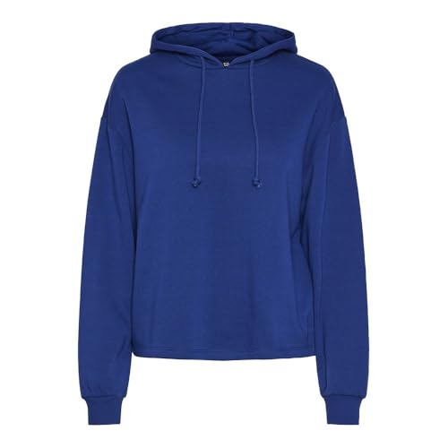 PCCHILLI LS Hoodie Noos BC Felpa Bellwether XL donna con cappuccio blu