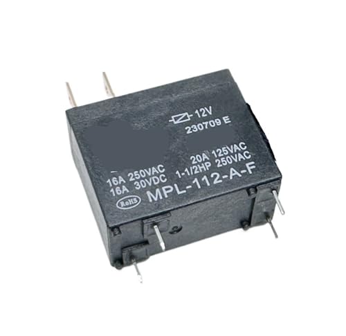 Relais 4 broches MPL-112-AF pour remplacer un commutateur 62F-12V-16A défectueux