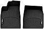WeatherTech FloorLiner Custom Fit Floor Mats for Tesla Model X - 1st Row (Driver & Passenger) (4416821), Black