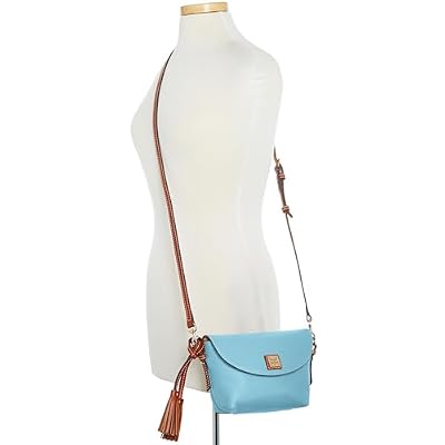 Dooney & Bourke Handbag, Pebble Grain Crossbody Saddle Bag