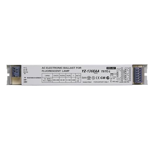 HASGTFM YZ-136EAA YZ-236EAA YZ-336EAA 220V 1 * 36W 3 * 36W T8 balastro electrónico for lámpara Fluorescente T8(YZ-136EAA)