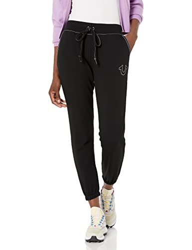 True Religion Women's Big T Mid Rise Jogger