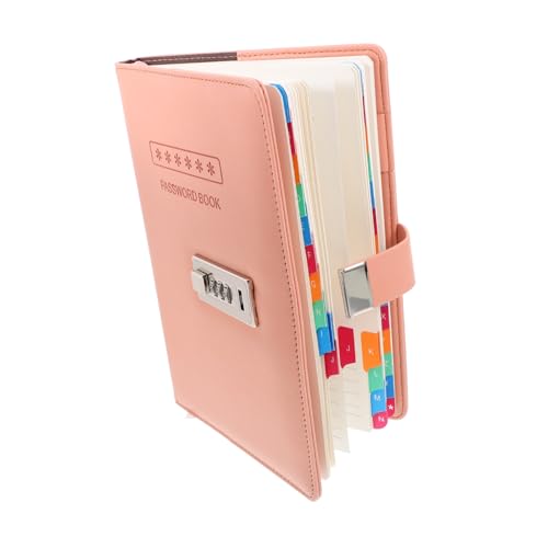 Carnet de mots de passe avec onglets alphabétiques Housoutil pour sites web