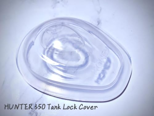 Image of Mondoon Speedometer Cap Cover, Rain Cover with Heavy Duty Microfibre, Compatible with Himalayan 450 CC (Hunter White 3 Set)