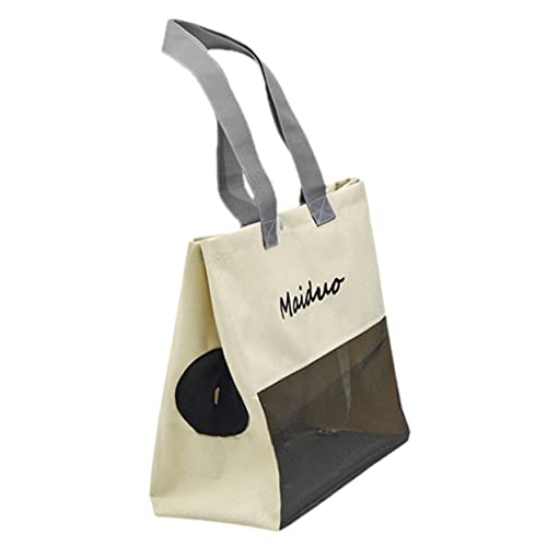 JUMPLAWN Transportín de Gato Transpirable y Portátil para Mascotas Mochila de Viaje para Senderismo y Acampada Diseño y Cómodo Capacidad para Animales Pequeños