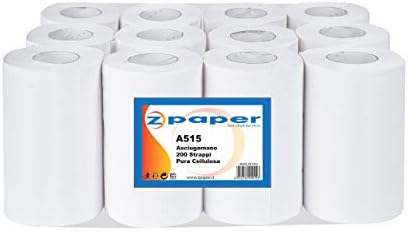 Zpaper Carta Asciugamani ZPAPER - 6 Rotoli Asciugamani In Pura Cellulosa | 450 ...