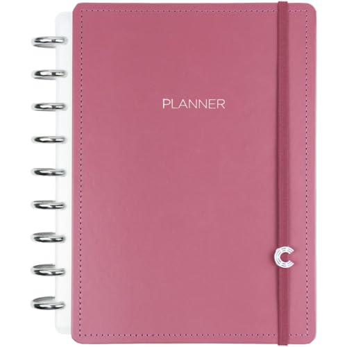 Planner Inteligente, Médio, 255 X 190 mm, Guava, 168 folhas, Cade...