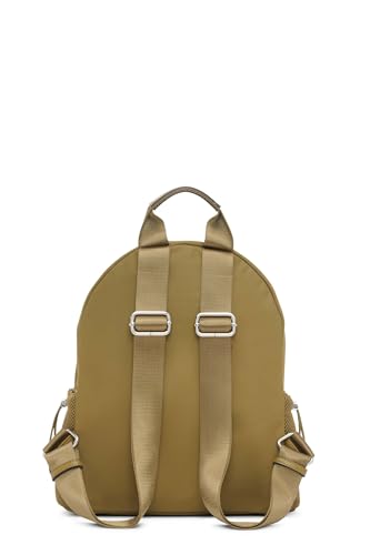 Image of Calvin Klein Women's Jessie Organizational Backpack for Women - Nylon Water-Resistant Backpack, 5 Pockets, Olive Branch, One Size