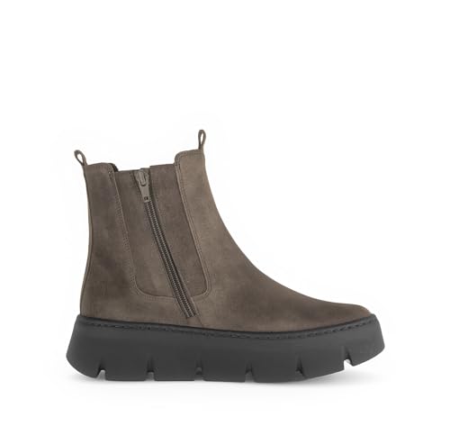 Gabor Damen Klassische Stiefeletten, Frauen Stiefeletten,Boots,Stiefel,Bootee,Booties,halbstiefel,Kurzstiefel,braun,36 EU / 3.5 UK – Ansicht 4