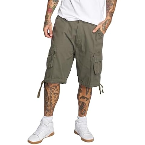 Brandit Men's Olive Urban Legend Cargo Shorts Cover