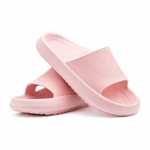 rosyclo Orthopedic Sandals for Women and Men, Arch Support Cloud Recovery Slides Orthotic Pain Relief Pillow Soft Lightweight Cozy Thick Sole Slip On Plantar Fasciitis Slippers3