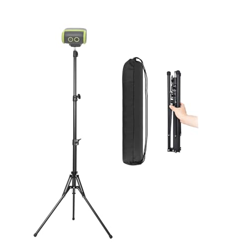 Fotoleey 6 FT Tripod Stand for Xbotgo Falcon/Chameleon Adjustable Camera Photography Stand with 1/4 Screw for Ring Light Projector Webcam Carry Bag Included