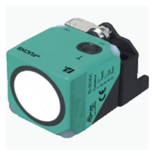 BANNER ENGINEERING QS18UNAQ5, Ultrasonic Sensor, 300kHz, Teach Mode; R: 50-500 mm; Input: 12-30Vdc; Output: NPN; 150 mm (6 in) 4-pin M12 Pigtail QD, 73153