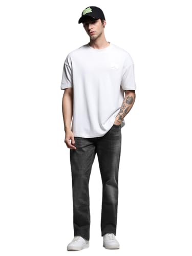 Image of JACK & JONES Men's Regular Fit Jeans | Low Rise | Jeans for Men