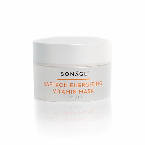 SONAGE Saffron Energizing Vitamin Mask: Refresh, Hydrate, and Nourish for a Glowing Complexion (30 ml)