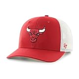 47 Men's Chicago Bulls NBA Trucker Cap - Red - One Size Fits All