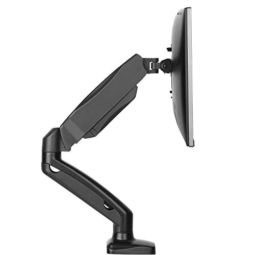 image for WALI Single LCD Monitor Fully Adjustable Gas Spring Desk Mount Fit 1 S