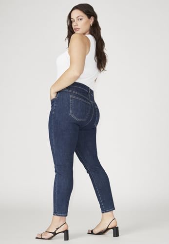 ELOQUII Women's Plus Size The Morgan Super Stretch Skinny Leg Jean3