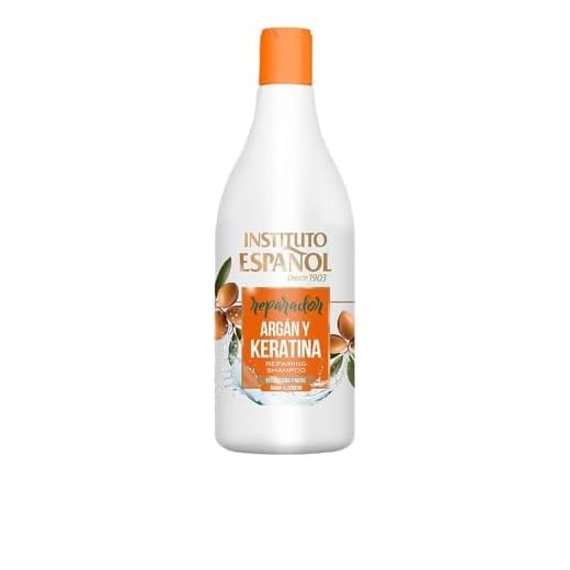 Instituto Español Champú Argán + Keratina Reestructuración y Fortalecimietno 750 ml
