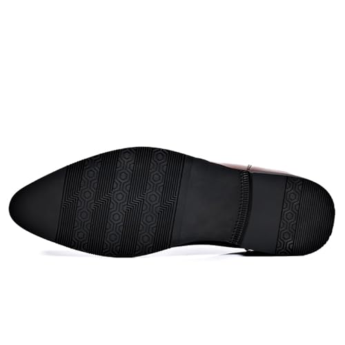 Men's Classic Modern Dress Oxfords Shoes Business Formal Derby4