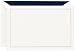 Crane & Co. Navy Blue Triple Hairline Correspondence Card (CC3314)