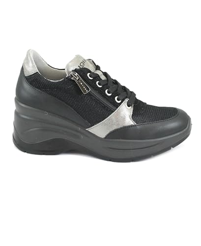 Baskets IGI&Co Femmes Noires 7654100 pour un style urbain chic et confortable