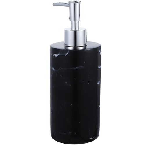 PRETYZOOM Harzflasche Flüssigkeitsaufbewahrungsflasche Shampoo Lagerung Container Zylinder Flasche Mit Pumpe Für Praktisches Entnehmen Und Abfüllen Leicht Und Tragbar Abgedichtet Gegen