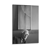 Alfred Stieglitz 1939 par Georgia Okeeffe - Peinture murale à suspendre - 50 x 75 cm