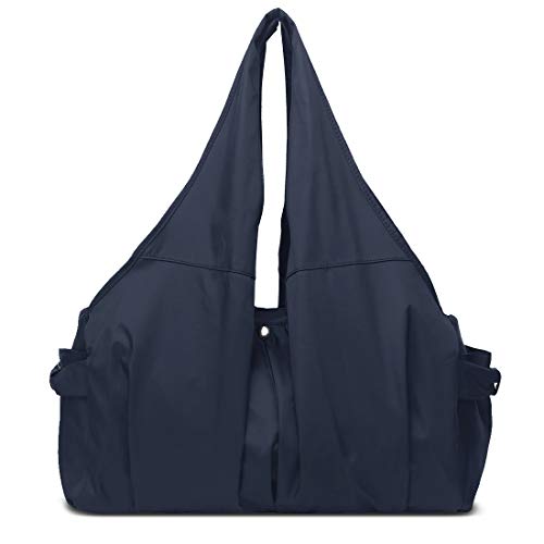 Sac à bandoulière en nylon léger femme petit format multipoche pratique