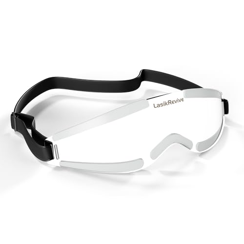 Post-LASIK Eye Shields: Comfortable Protective Sleeping Eye Shield Goggles by Lasik Revive - Used condition - US$19.63