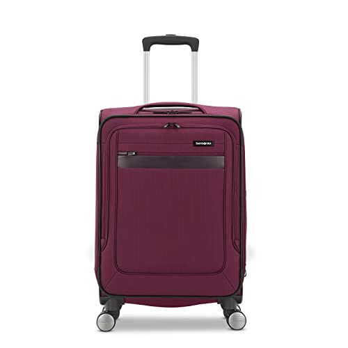 Image of Samsonite Ascella 3.0 Lightweight Softside Luggage Spinner Collection, Light Plum, Checked-Large Spinner, Ascella 3.0 Softside Expandable Luggage With Spinners