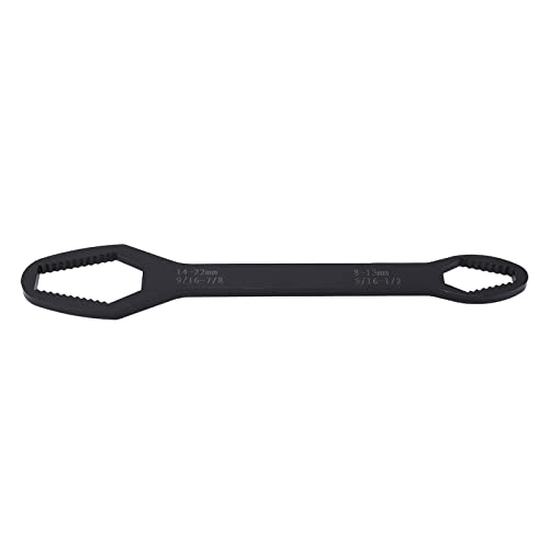 Juego de llave ajustable 8-22mm doble cabeza miniatura 7