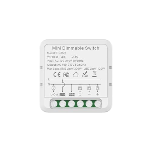 Atenuador inteligente LED modulo interruptor 100-240V regulador de brillo domotico monofasico