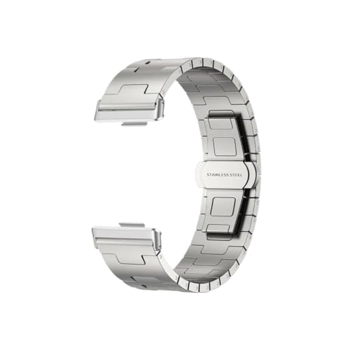 [LOKLNEYK] �ɓK������Huawei Watch Fit 4/4 Pro/Fit3�u���X���b�g�ɓK�����鍂���`�^���X�g���b�v(Titanium,For huawei Fit 3)