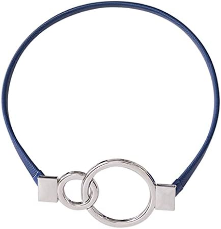 Yamaler Vorhangschnalle Elastisch Stanzfrei Doppelringe Metall Vorhangclip für Zuhause Vorhanghalter