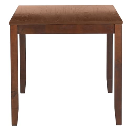 Image of Royaloak Muar Malaysian 4 Seater Dining Table Set | Mindy Veneer Table Top | Solid Wood | Cushioned Seats | Tapered Design Legs | Dining Table 4 Seater