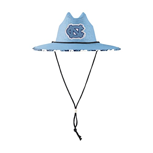 Image of FOCO North Carolina Tar Heels NCAA Team Color Straw Hat