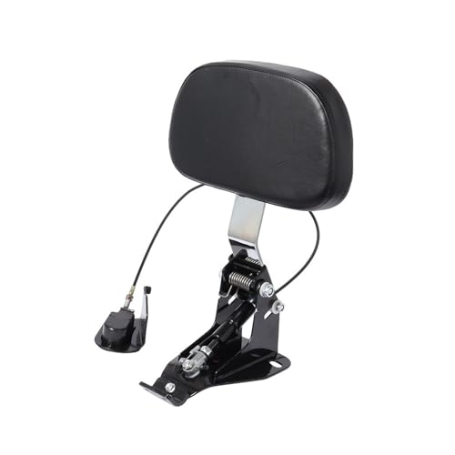 Dossier réglable pour moto avec bras de pilote articulés pour Touring Glide 2009-2022