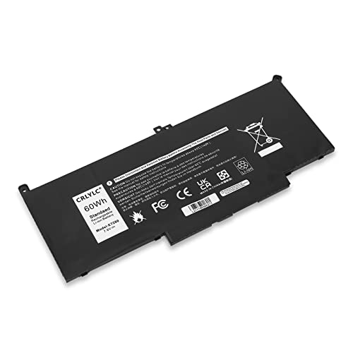 Batterie F3YGT Dell Latitude 7390 7480 7280 60Wh remplacement portable