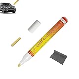 Lackstift Auto,Universal Autolack-Kratzer-Entferner-Stift,Auto Kratzer Reparatur Stift,Lackstift Auto Lack Reparatur mit Kratzer-Reparaturtuch,Meisten Auto Für kleinere Kratzer und Flecken,1 Stück