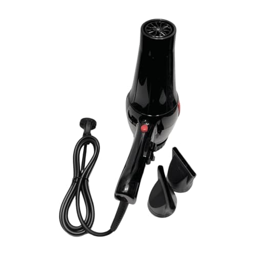 Image of SMS India V&G Salon Professional Hair Dryer 1800-2000 Watts 2 Setting Hair Dryer (Hot And Cold) 8811, Black