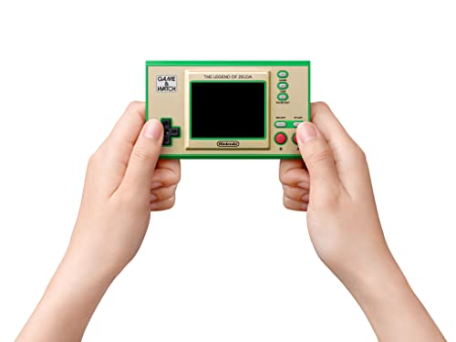 The Legend of Zelda handheld game console met 3 klassieke Zelda games en digitale klok, retro stijl - Afbeelding 5