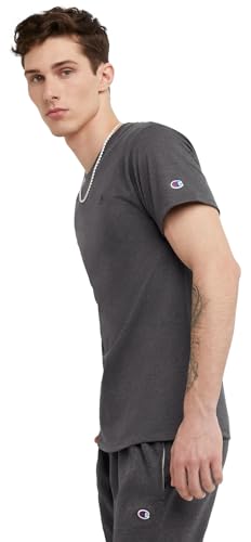 Image of Champion Boys T-Shirt, Kids' T-Shirt For Boys, Lightweight Tee for Kids, Script & Print